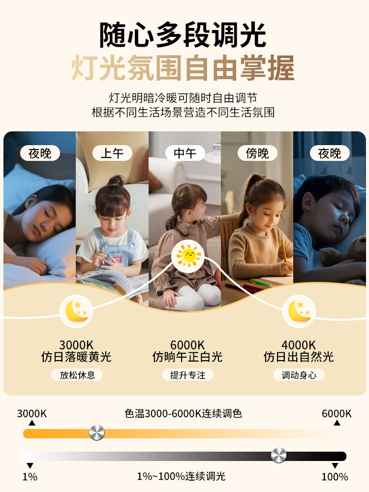 Lighting Fixture Combination Whole-House Package Ceiling Lamp Atmospheric Main Light Zhongshan Lighting Modern Minimalist Living Room Lamp Official Flagship