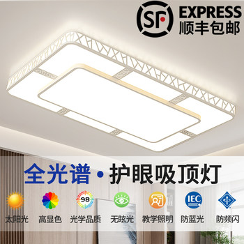 Living Room Main Light 2025 New Model Simple Modern Atmospheric Ceiling Light High-End Light Luxury Guangdong Zhongshan Lighting Fixtures Collection