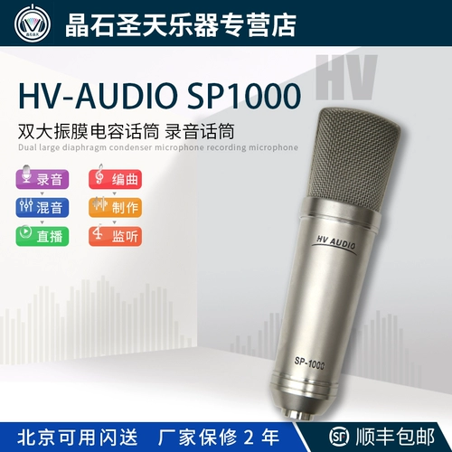 Подлинный лицензированный HV-Audio SP-1000 SP1000 Запись емкости Micro Voice Micro