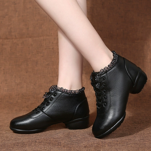 Обувь, танцующие белые современные туфли для матери, мягкая подошва