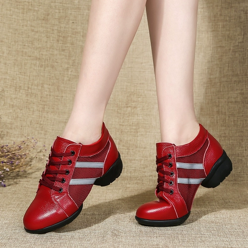 Кожаная модная летняя дышащая обувь, из натуральной кожи, мягкая подошва