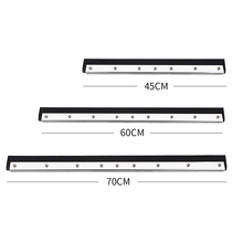 Floor scraper push wiper scraper floor scraper strip rubber pole silicone rubber collodion sponge accessories