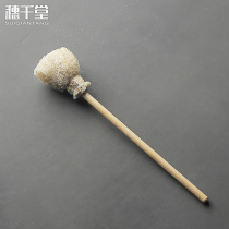 Suiqiantang Tea set accessories Natural Loofah Loofah brush stick Cleaning stick Teacup brush Teapot brush SG-2