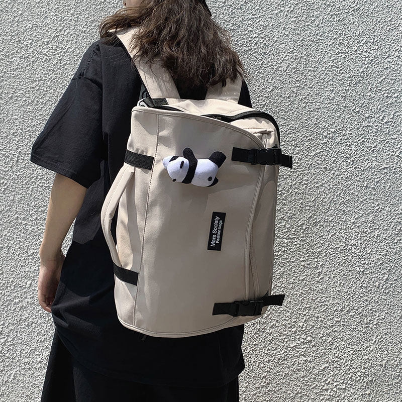 Fashion trend schoolbag Harajuku ulzzang campus junior high school high school student backpack large capacity multi-purpose backpack