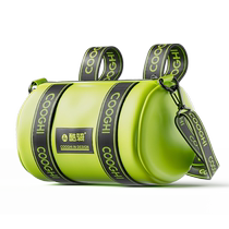 Cool riding childrens bicycle bag front beam bag handlebar bag head bag waterproof bag front bag cylindrical bag balance bike bag