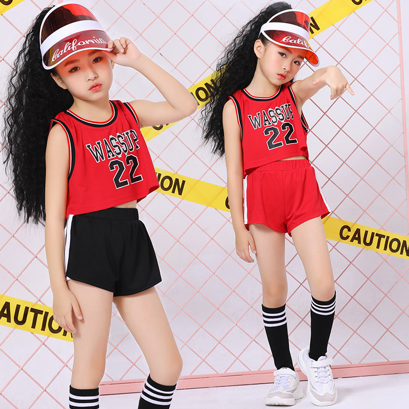 Six-One Children's Day Cheerleader Show Clothing Dance Competition Lara Team Girls School Games