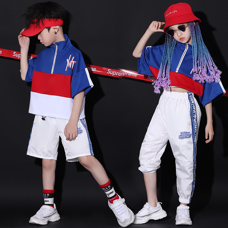 Girls' Hip Hop Street Dance Show New Boy Hiphop Country Fashion Jazz Dance Dance Wackin