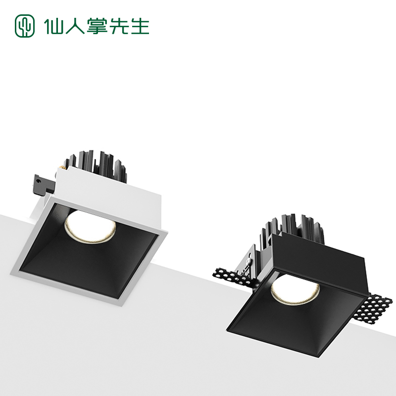 Cacti Gentleman Square Waterproof Spotlight Bathroom Kitchen Dining Room Led residential lamps Nordic No Main lamp Lighting