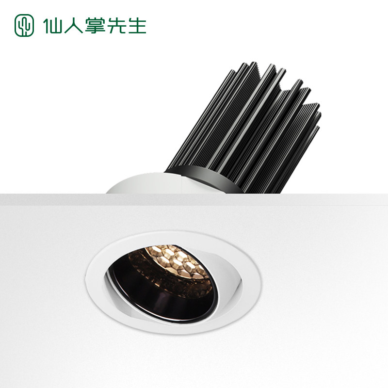 Mr Cactus miniature 4cm open - hole lamp household washing wall LED LED LED LED LED LED lighting