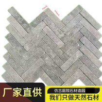 Light Grey Green Slate Garden Forest Landscape Lemstone Floor Tile Paving Yard natural stone Courtyard Brick Exterior Wall Balcony