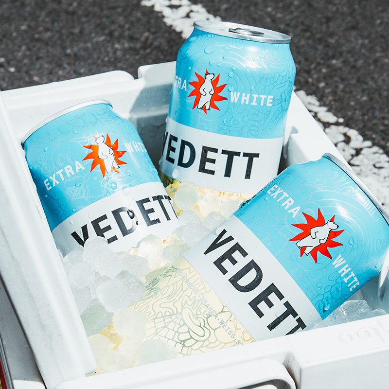 比利时进口 VEDETT 白熊 精酿啤酒 白啤酒 500ml*12瓶 天猫优惠券折后￥99包邮（￥168-69）