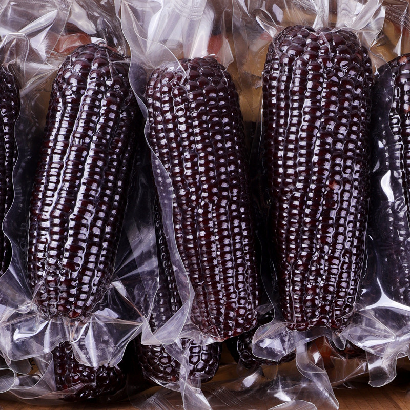 Authentic Northeastern Black Corn Vacuum Packing Freshly Removed Glutinous Corn Mucus Cereal Breakfast Non Genetically Modified 5 Gen Loaded