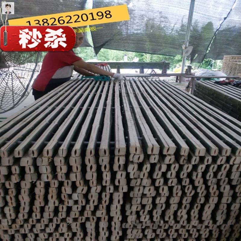 Dung receiving board New Bamboo slatted slatted sheep special breeding equipment Sheep pen and sheep bed Dung leakage board Bamboo sheep dung
