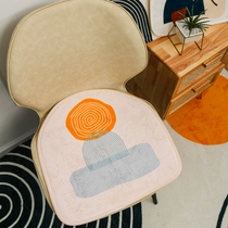 Horseshoe Shaped Table Chair Cushion Creative Ins Home Plush Bench Fart Cushion All Season Universal Arched Chair Cushion