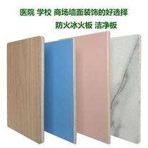 Factory direct sales wall panels calcium silicate school food factory electronics factory medical clean board hospital wall panel flame retardant