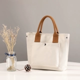 Шоппер, вместительная и большая косметичка, сумка через плечо, портативный ланч-бокс, ретро сумка на одно плечо