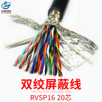 Communication line 485 twisted pair shielded wire encoder line RVVSP14 16 20 24 core control signal line national standard