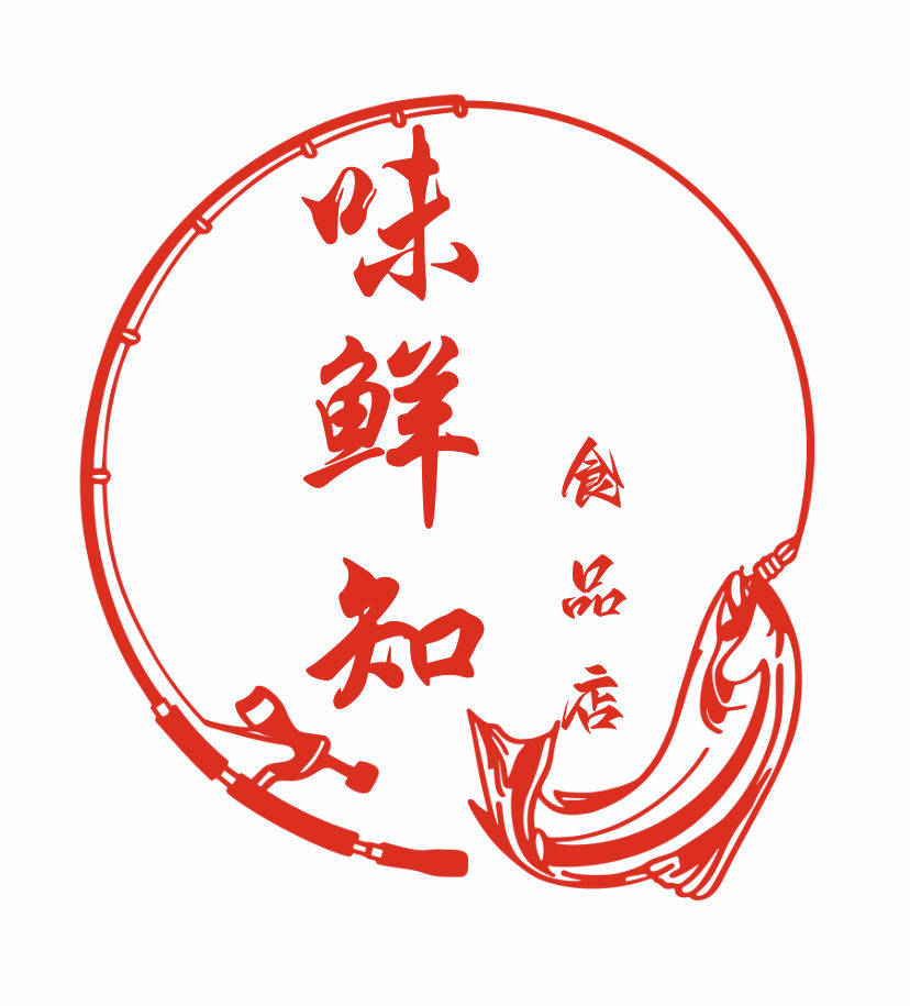 味鲜知食品店的LOGO