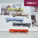 Прямоугольные модные солнцезащитные очки, популярно в интернете, в корейском стиле