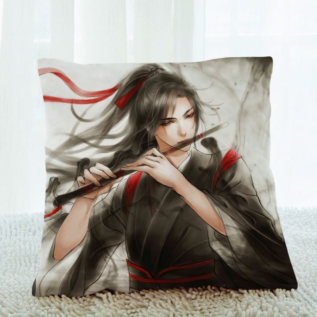 Anime hai nhân dân tệ bao quanh gối, tình yêu, gối Xiao Yi Wang Yibo để ánh xạ tùy chỉnh món quà sinh nhật nữ - Carton / Hoạt hình liên quan hình dán doraemon
