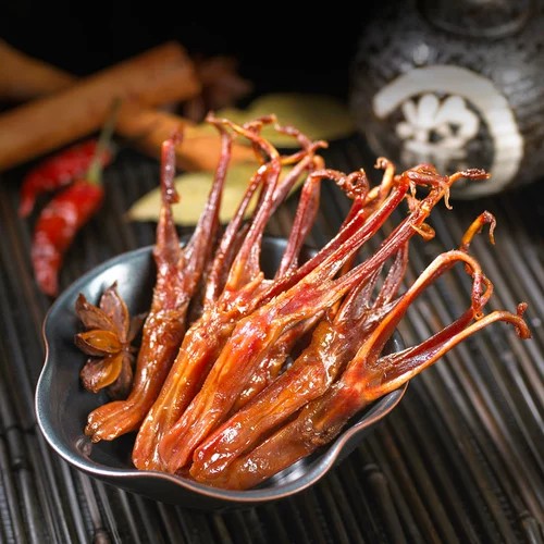 藤桥牌 Big Duck Longue Boutique Wenzhou Specialty Snack Network Red Dormitory Office Закуски Lavida Diachi Duck Langue San name