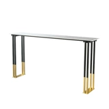 Нордический мраморный домашний стол, столик, стул и балкон на открытом воздухе на стене, Длинное винное бар с молочным чаем простой и высокий стол