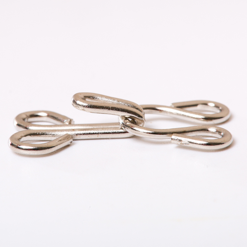 Both come to the position of clothing accessories invisible hook dark button button style buckle High-grade metal clothing collar hook paper card