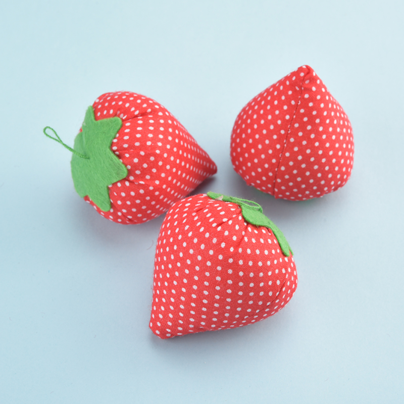 Red strawberry needle small black clip bag accessories insert positioning needle needle insert small black clip bag Small black clip needle ball 1