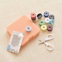 Both Lai Zi travel needlework box set Portable needlework hand sewing Household hand sewing needle needlework bag small