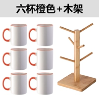 6 апельсина+деревянная рама