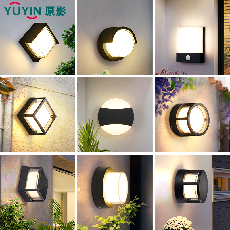 Original Movie Outdoor Wall Lamp Waterproof LED Lamp Garden Balcony Courtyard View Outdoor Square External Wall Gate Wall Lamp