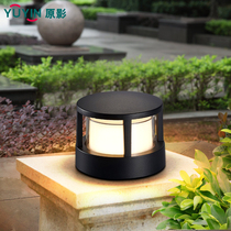 Column head lamp garden lamp outdoor wall home door post wall lamp waterproof gate wall landscape lawn garden villa lamp