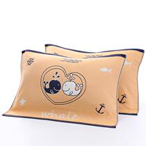 Ranan (Clearing) gauze adult pillow towel pair