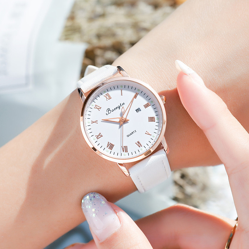 Watch female simple fashion temperament trend atmosphere middle school students female waterproof ins Wind hipster quartz watch women