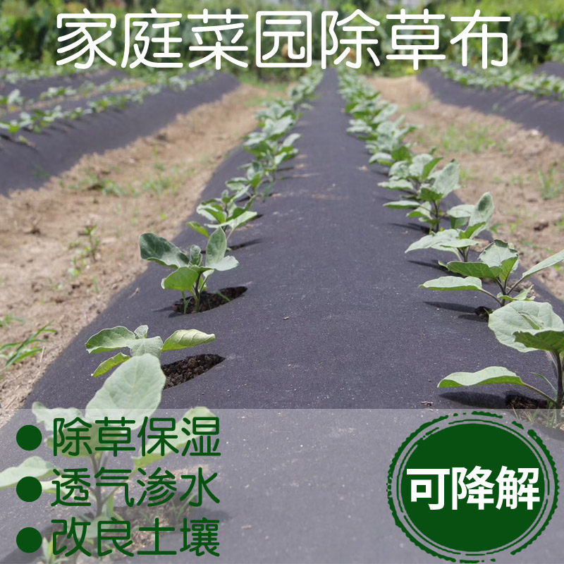 Guitianlu Vegetable Garden Grass cloth Weeding roof Strawberry mulch Family garden Vegetable artifact Breathable moisturizing courtyard