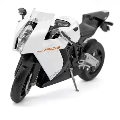 Welly Willy 1:10 KTM 1190 RC8 White Simulation Alloy Locomotive Model Collection