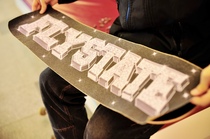 (Sold without display) FLYSTATE LOGO GripTape skateboard sandpaper