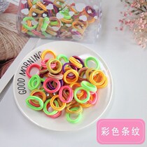 100 non-hurting hair seamless childrens towel hair ring hair rope towel ring girls  high elastic rubber band headwear