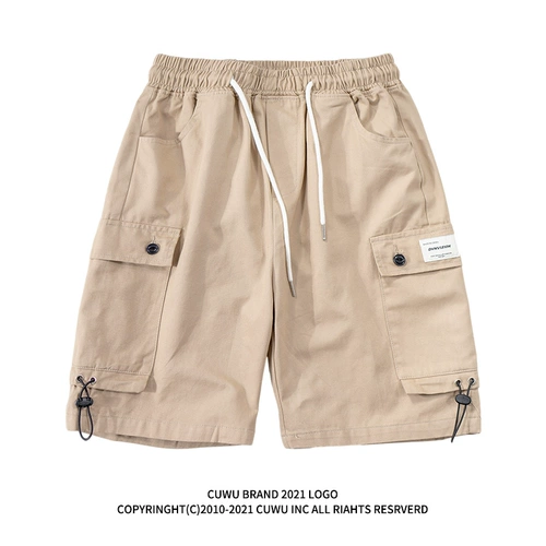 cuwu Брендовые японские ретро штаны, летние шорты для отдыха, европейский стиль, сезон 2021