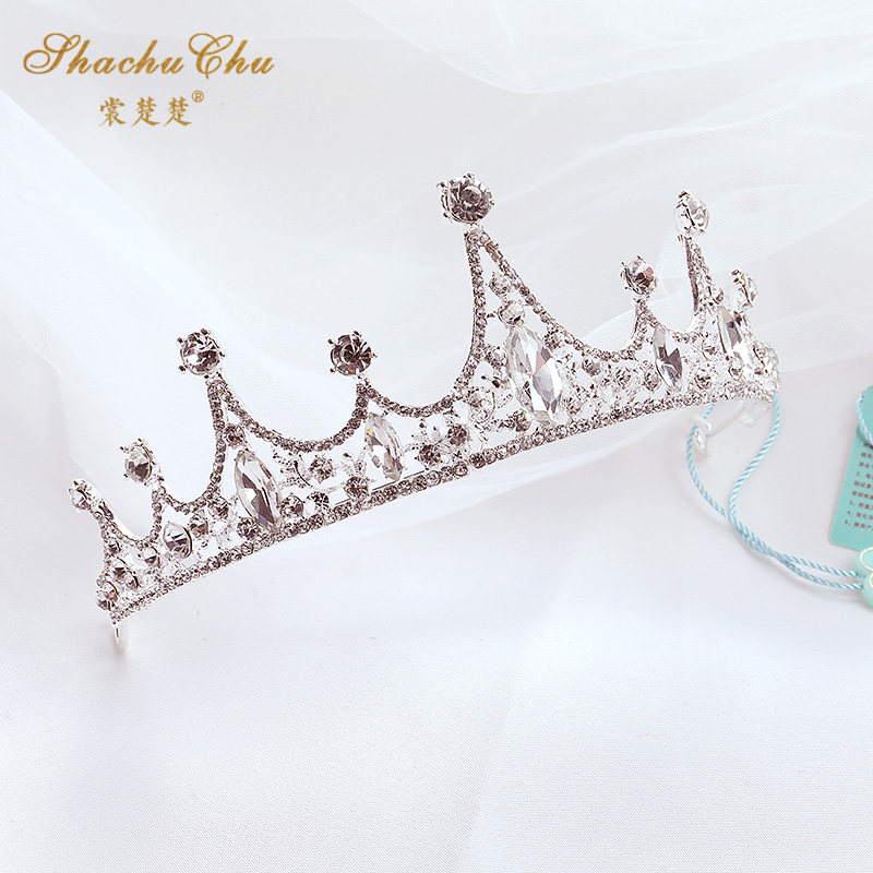Children's crown headwear Children's Princess Sofia birthday girl Wang Guanfa Hoop Korean Version Gown Show Hair Accessories
