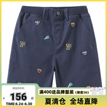 polosport boy shorts CUHK child cartoon pants 2022 Summer new children 100 hitch pants