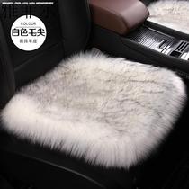 Car seat cushion winter short plush warm three-piece set of cotton cushion winter seat cushion car blanket cushion universal monolithic seat