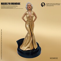 Premium version of Marilyn Monroe movie with beautiful girl doll chassis model statue car ornament gift