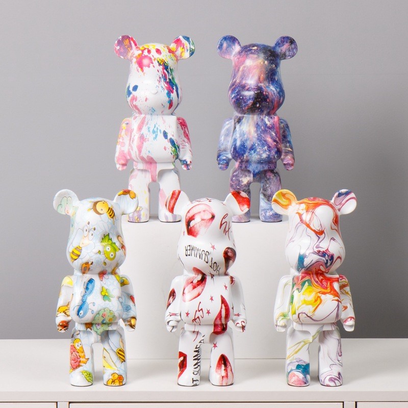 Violent bear ornament piggy bank entrance cabinet TV cabinet study room living room creative cartoon car ornament children's gift
