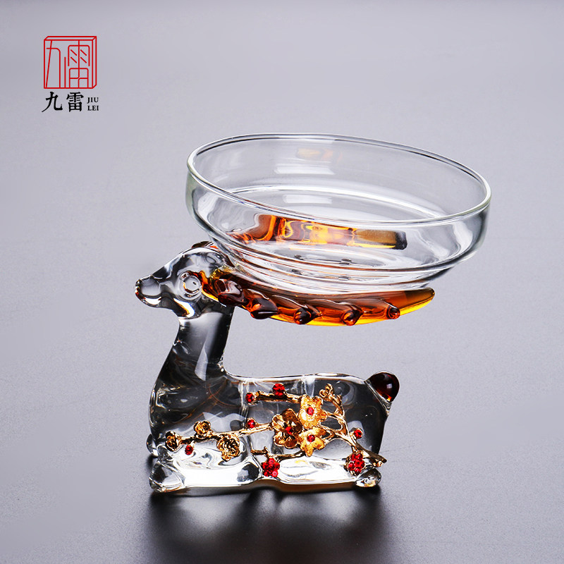 Stainless Steel Leak Glass Tea Leak Filter Tea Filter Tea filter Tea with your tea filter Tea track Zero-fit tea partition funnel