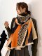 2025 new scarf for women, thickened and warm in winter, Korean style imitation cashmere long shawl, dual-purpose, versatile internet celebrity model