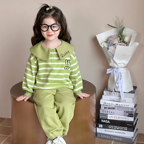 Осенний демисезонный комплект, детская весенняя спортивная толстовка для отдыха, в западном стиле