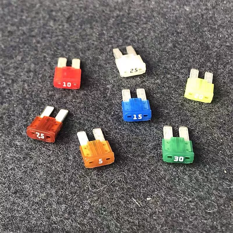 cầu chì có tác dụng Cầu chì xe hơi chân dài Micro M2 mini 5A 7.5A 10A 15A 20A 25A 30A 32V cầu chì 100a cau chi