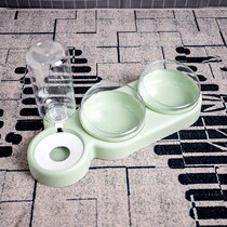 Cat Bowl Dog Bowl Pet Bowl Protecting Cervical Double Bowl Three Bowl Auto-Rending Bowl