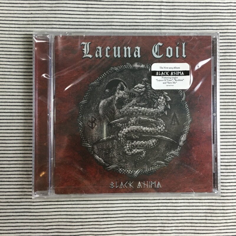O нераспечатанная версия альбома итальянской готик-метал группы Lacuna Coil-Black Anima CD Изображение 1